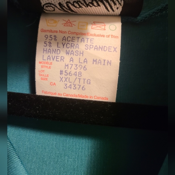 Cowl-neck tunic with fringe XXL NWT - Picture 6 of 7